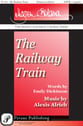 The Railway Train SATB choral sheet music cover